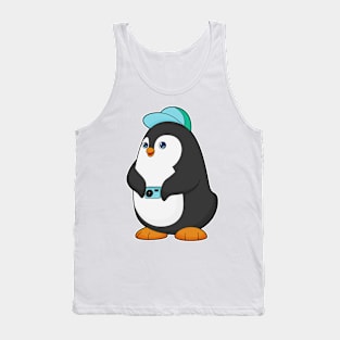 Penguin Camera Tank Top